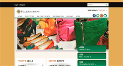 Desktop Screenshot of plazamericas.com